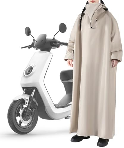 Fiorky impermeabile motociclistico piovoso for moto, impermeabile for bici elettrici, giacca da pioggia di equipaggiamento da equipaggiamento antidrote