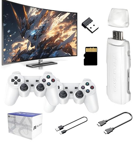 X2 MAX Retro Gaming Handheld - 64/128GB with 30000/40,000 Games, TV Box Function, 5000mAh Battery, Android OS, Portable Game Console (128g)