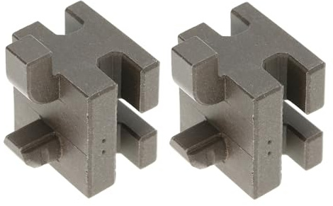 Masterpart Combi Oven Microwave Rear Shelf Holder Rack Grille Ceramic Bushing Sockets, Pack Of 2, To Fit Neff Combi Oven With Microwave 00637444