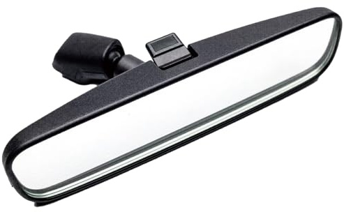 Interior Rear View Mirror Assembly Compatible with Nissan Rogue Altima NV1500 NV2500 NV3500 Frontier Tiida Sentra Titan Fairlady 350Z 9.6 Anti-Glare Replacement Rearview Mirror 96321-2DR0A