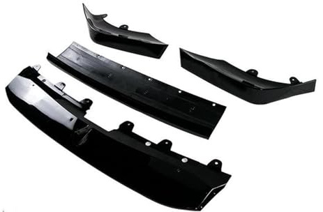 Frontschürze Lip Spoiler Splitter Schürzen Abdeckung Schutz Trim Für X3 G01 X4 G02 IX3 G08 Für Pack Facelift 2021-2024 JUNOOS(Glossy Black)
