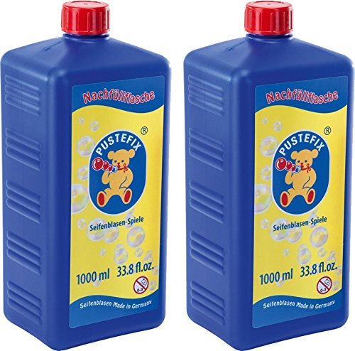 Pustefix 420869725 - Seifenblasen Nachfüllflasche Maxi 1000 ml (2er Pack)