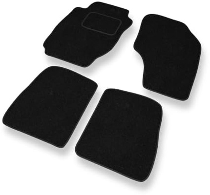 Mossa Fußmatten kompatibel mit Toyota RAV4 I SUV 1994-2000 4 STK. schwarz S