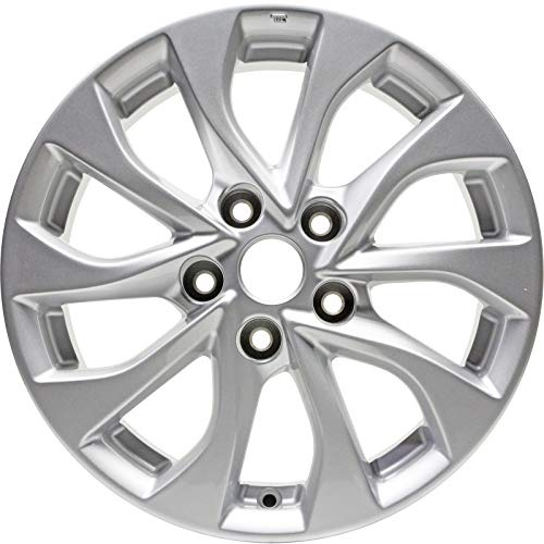 New 16x6.5 16-Inch Silver Aluminum Alloy Wheel Rim Fits Nissan Sentra 2016 2017 2018 2019 ALY62756U20N