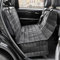 PLUTUS PET Dog Car Seat Cover for Back Seat with Side Flaps and Mesh Window, Waterproof Anti-scratch Nonslip Dog Hammock for Cars, Trucks and SUVs