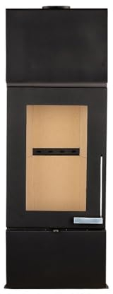 KRETZ | Kaminofen Agatha | gerade Scheibe | 8 kW