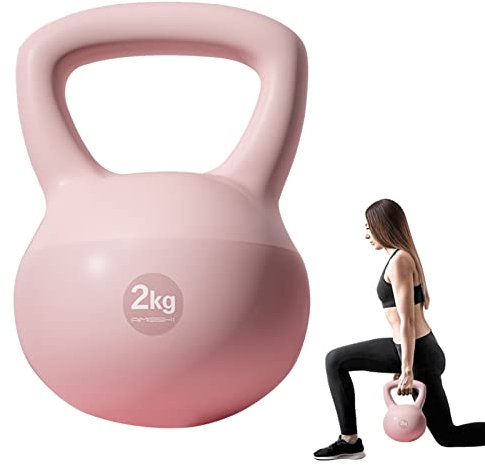 Squat Kettlebell, 2 kg breiter Griff, Kugelhantel, Übung, Fitness, Gewicht, Krafttraining, Kugelhanteln für Ganzkörpertraining, Gewichtheben, Konditionierung, Kraft- und Rumpftraining Tebinzi