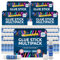 SOL Bulk 100pk Glue Sticks Multipack All Purpose Gluesticks for School Supplies & Office Supplies, Strong Stick Glue Perfect for Crafting with Mess Free Application, School Glue Stick