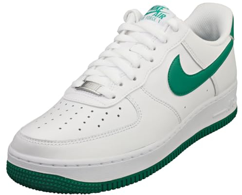 Nike Herren Air Force 1 '07 Sneaker, Weiß Malachit Weiß, 45 EU