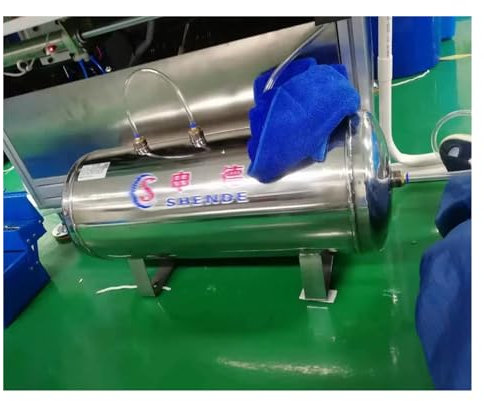 Air Tank Tanque de aire de reserva de gran capacidad 40L 50L, tanque de depósito de aire multipuerto de recipiente de alta presión para compresor de aire/retiene aire, contenedores de aire (Size : 13