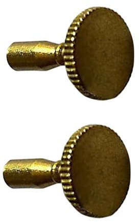 4 Pcs Lamp Socket Knob Replacement, On/Off Replacement Light and Fan Knobs, Thread Lamp Turn Switch Knobs for Lamp Socket Gold Bronze