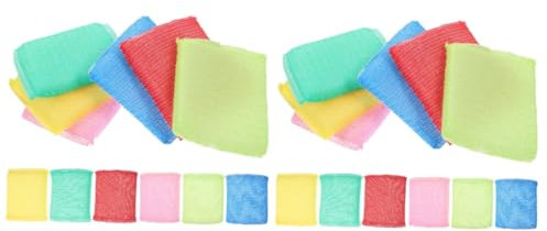 SOLUSTRE 24stücke Küchen-schwämme Kratzfreie Reinigungsschwämme Für Geschirr Und Küchenoberflächen Ultraweiche Geruchsneutrale Mikrofasersponges Für Hartnäckige Flecken Und