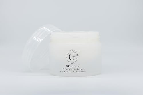 Crema Viso Antirughe con Bava di Lumaca e Acido Ialuronico – Antiage Donna e Uomo – Effetto Lifting Immediato – Collagene Naturale – Rughe Profonde e Pelle Matura – 50 ml