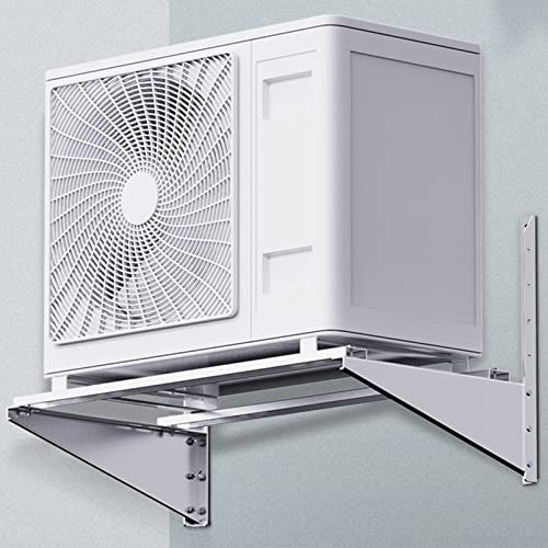Supports robustes en acier inoxydable pour montage mural extérieur de climatiseurs sans conduit et pompes à chaleur