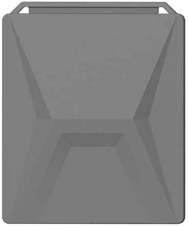 Vvikizy Copertura Antiurto per Parabola Satellitare, Custodia Anticaduta per Satellite, Custodia Protettiva Antipioggia in Silicone per Viaggi All'aperto con Design a Nido D'ape, (grigio)