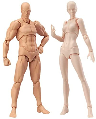 Body Chan y Kun Modelos de figuras de acción de PVC móviles para SHF Versión 2.0 Oro 2 piezas, adornos para exteriores