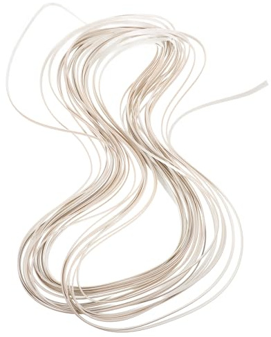 Alipis Kit di Riparazione in Vimini Sintetico Beige per Mobili da Esterno, Bastone in Rattan Resistente per Sedie e Divani, Materiale Fai da Te Multifunzionale per Cesteria e Articoli