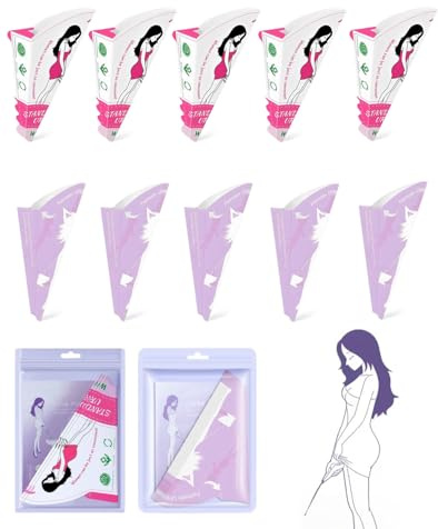 GAJUS 20 Piezas Urinario Portatil Mujer, Urinario Femenino Desechable, Embudo de Papel para Orinar de Pie Plegable Orinal Mujer para Viaje Camping Actividades Al Aire