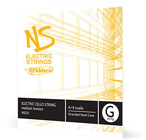 D'Addario NS elektrisk 4/4 skala medium spänning enkel en sträng för cello Cello G String