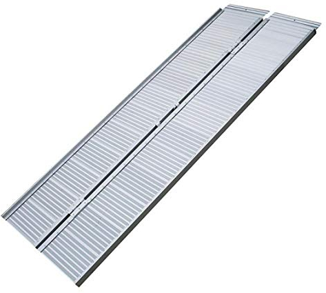 ProPlus Auffahrrampe Aluminium klappbar für Rollstuhl 122x73cm 270kg