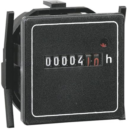 Compteur horaire totalisateur 200V~ à 240V~ - 50Hz - 48x48mm