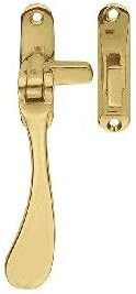 Ironmongery Solutions® Casement Fastener for Windows. It Comes in Polished Brass,Polished Chrome,Satin Chrome Plating Finish. The Casement Fastener Dimensions are 110mm. (Polished Chrome)