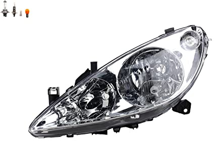 Johns, Scheinwerfer Halogen HSW passend für Peugeot 307 08/00-06/05 Links Leuchtmittel