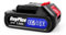 DayPlus kabelloser Grasschneider, Leichtgewicht mit 2×1500mAh Akkus und Ladegerät, Rasenkantenschneider zum Trimmen von Gras und Unkraut mit 10×Metallklingen und 2×Kreissägeblättern (Nur Akku * 1)