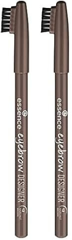 essence eyebrow DESIGNER matita sopracciglia, definizione, naturale (1g) (Confezione da 2)