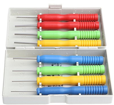 Lot de 8 aiguilles creuses à dessouder IC Outil d'extraction avec goupille détachante