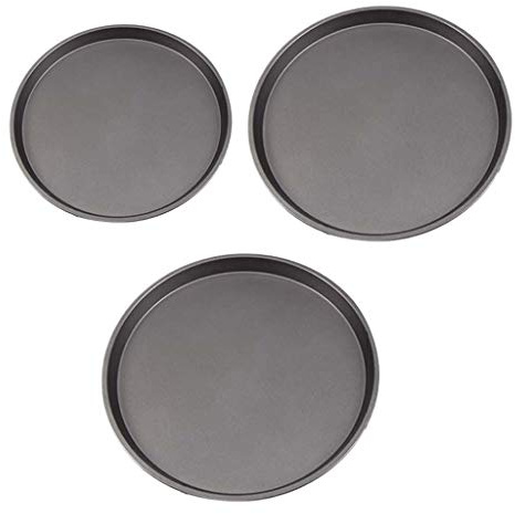 YIZITU 9Inch Pizza Pan Round NonStick Baking for Restaurants Oven Cake Baking Equipment for Home Commercial Kitchen Supplies Kitchenware