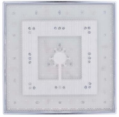 Cabezal de ducha LED ABS de 3 colores que indica la temperatura de la pared o el techo, se instala rápidamente para un ahorro seguro de agua de baño