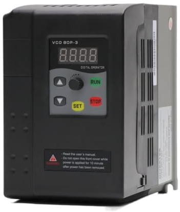 MONIZMVC Variateur de fréquence VFD 2,2 KW AC 220 V 0,75 KW 1,5 KW, variateur de fréquence for Moteur triphasé(350-1.5KW)
