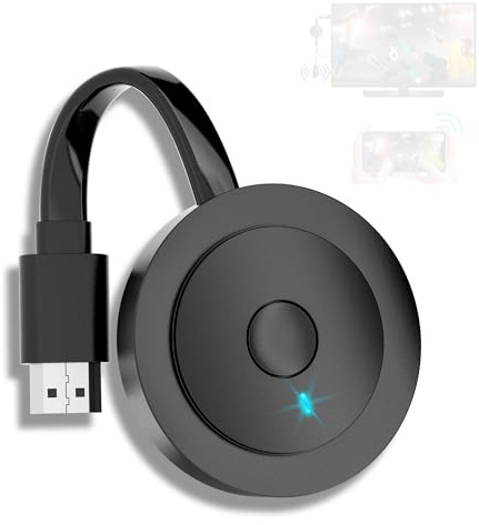 Wireless HDMI Adapter für TV, SOCLLLife Wireless HDMI Dongle, Miracast Dongle,Kabellos HiFi Adapter von Android/OS/Windows/Mac OS Laptop,Tablet, to PC/TV/Monitor/Projektor, Miracast/Airplay/DLNA 16