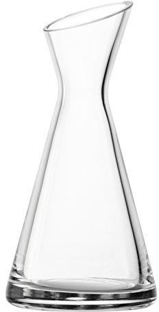 Stölzle Lausitz Jarra One for All 250 ml – Jarra inclinada de cristal soplado para agua, zumo, leche o vino – Hecha a mano en Alemania – Apta para lavavajillas – Diseño elegante y versátil