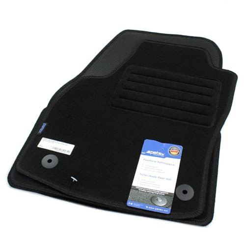 PETEX Fußmatten passend für Opel Astra H Caravan GTC Automatten Velours ab Bj.2004-10/2011
