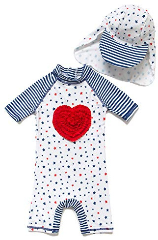 BONVERANO Body Manga Corta bebé niña protección UV 50+