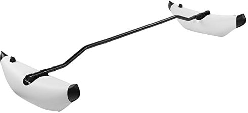 Stabilizzatore Gonfiabile per Kayak, Kit Stabilizzatore Gonfiabile per Kayak, Accessorio Portatile per Canoa in PVC Leggero, per Canoa, Kayak, Canottaggio, Pesca (Bianco)