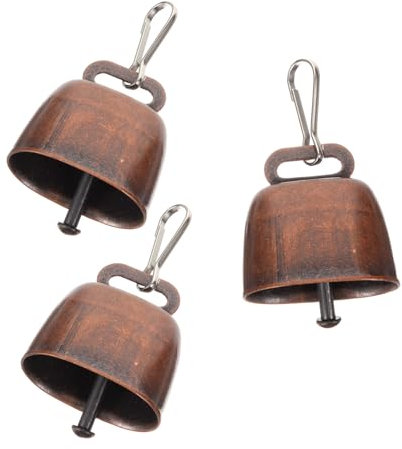 HAPINARY Lauter Vintage Kuhglocken Für Haustiere Metallische Weideglocken Praktisch Für Schaf Rindermarkierung Robuste Und Langlebige Camping-Glocken