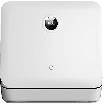Lavavajillas automático Mini Lavavajillas Doméstico De Sobremesa Totalmente Automático Sin Instalación Diseño compacto y que ahorra espacio