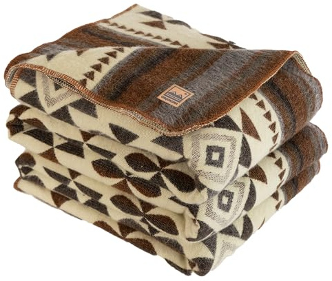 URQUKUMA - Alpaca Blanket - Premium Alpaca Wool Throw Blanket for Cozy Comfort - Warm Alpaca Wool Blanket - Variegated - Made by Artisans in The Heart of The Mountains of Ecuador