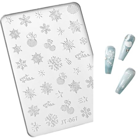 alloneslife Silikonformen, Nagelform, Silikon-Nägel, Dekorationen, Formen, Silikonstempel, Nägel, Dekorationen, Stempel-Werkzeuge für Nägel (67)