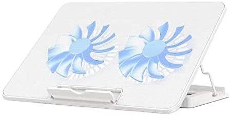 Base Refrigeradora Portatil Almohadilla De Enfriamiento Para Computadora Portátil Y Portátil Con 2 Ventiladores A 1400 RPM Alfombrilla De Enfriamiento Para Computadora Portátil Gaming 2 USB Ventilador