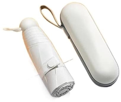 VGVSBG Umbrellas Sun Umbrella Sunscreen Anti-ultraviolet Sunny And Rain Dual-use Female Five-folding Capsule Small Portable Sunshade Travel