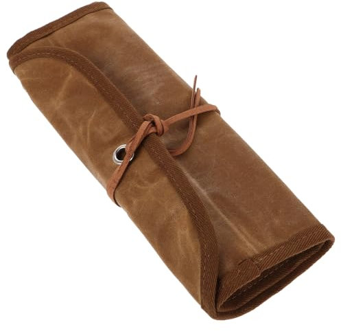 WEKADRIN Organizer Per Chiavi Tubo in Tela Resistente Borsa Portautensili Per Chiavi Combinate Inglesi Da Campeggio Set Di Posate Da Viaggio Borsa Portaoggetti