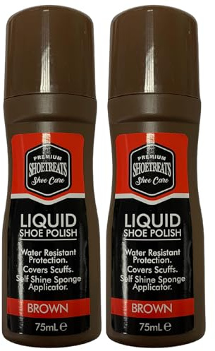 GETINSTYLE SHOP Bundle 2x75ml Shoe Treats Brown Bottle Liquid