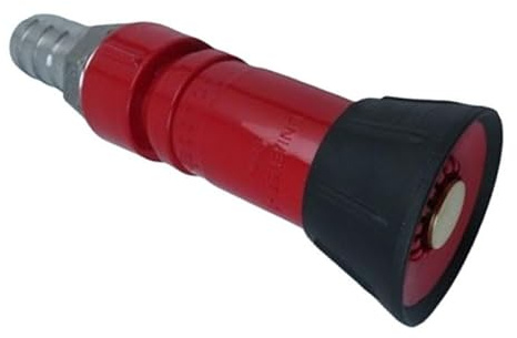 FUANA Spruzzatore per irrigazione da giardino esterno, 19 mm, 25 mm, 32 mm, per irrigazione, irrigatore in plastica per prato e cortile, rosso e nero, 32 mm