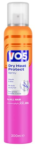 VO5 Dry Heat Protect Spray, 200ml
