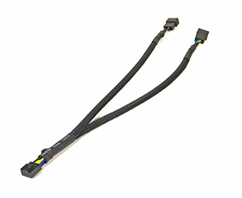 Gelid PWM Y Kabel, verbindet 2 PWM Lüfter auf einem Sockel