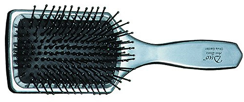 Olivia Garden Haarbürste Duo Anti-Static 10-reihig, Haarbürste mit integriertem Spiegel